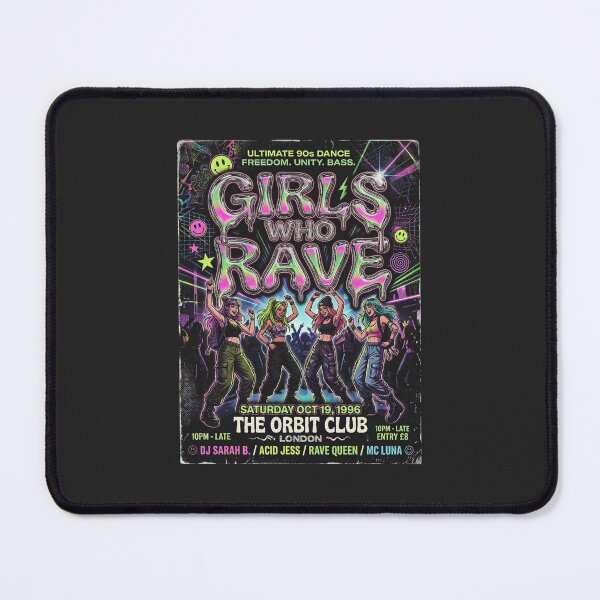 Item preview, Girls Who Rave 1996 Dance designed and sold by SplashTastic.