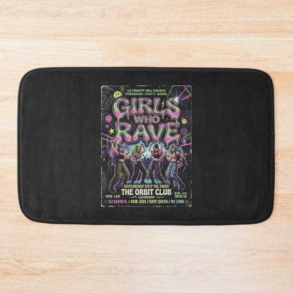 Item preview, Girls Who Rave 1996 Dance designed and sold by SplashTastic.