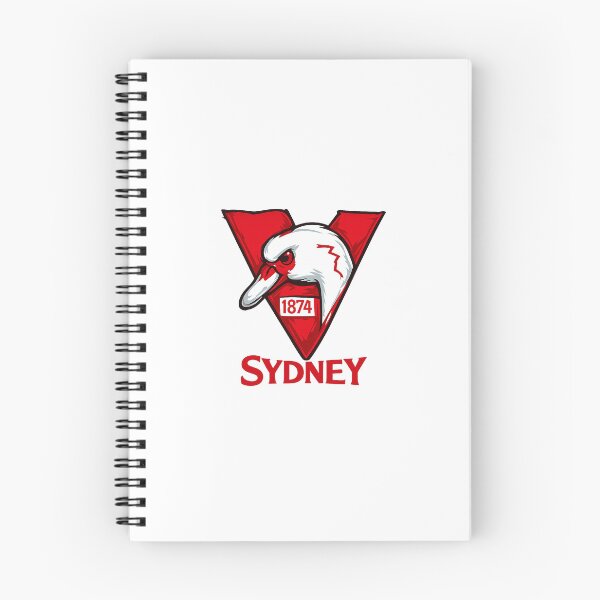 Item preview, Sydney Swans Football Club AFL VFL Logo Mascot Drawing designed and sold by Graphix Nation.
