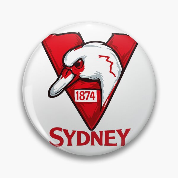 Item preview, Sydney Swans Football Club AFL VFL Logo Mascot Drawing designed and sold by Luke Foran Sports Art.