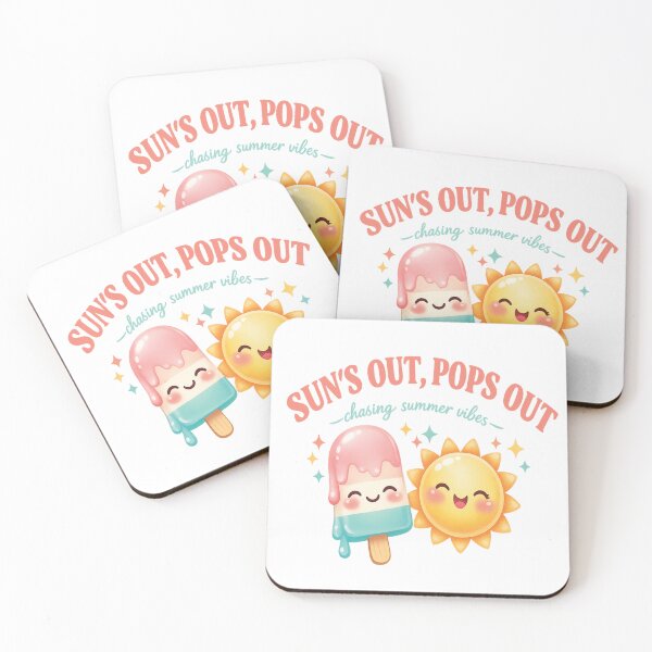 Item preview, Sunshine & Popsicle Summer Duo Illustration designed and sold by Mindful56.