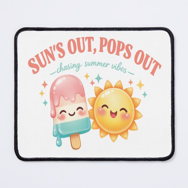 Item preview, Sunshine & Popsicle Summer Duo Illustration designed and sold by Mindful56.