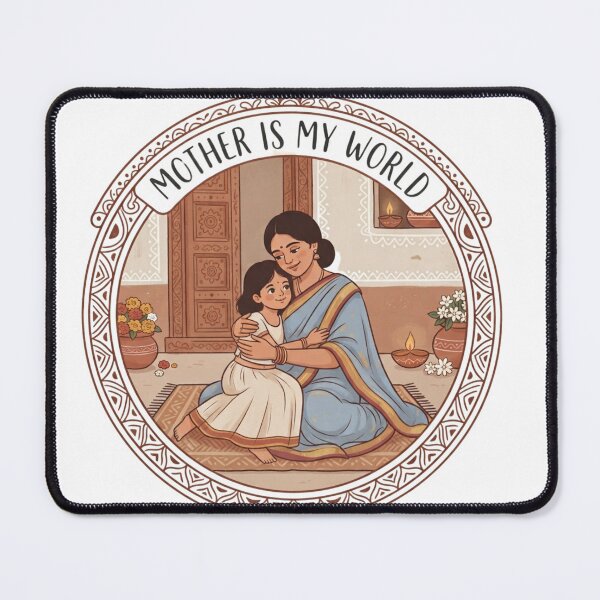 Item preview, Mother Love Indian Family Heartwarming Design designed and sold by Krish685.