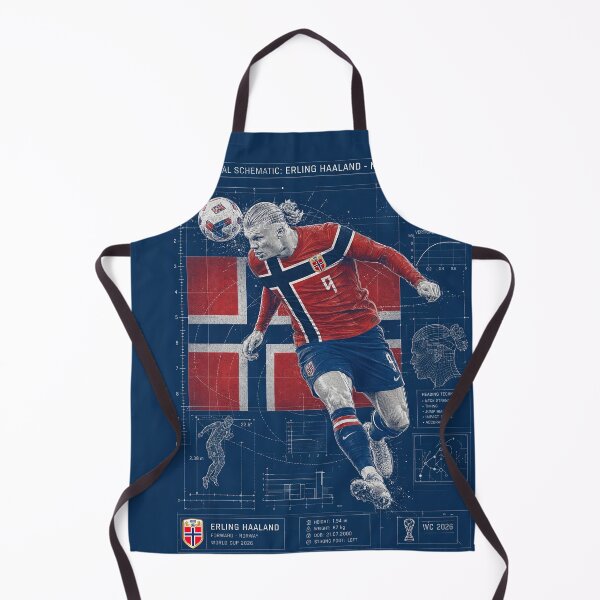 Item preview, Erling Haaland blue designed and sold by andreisky.