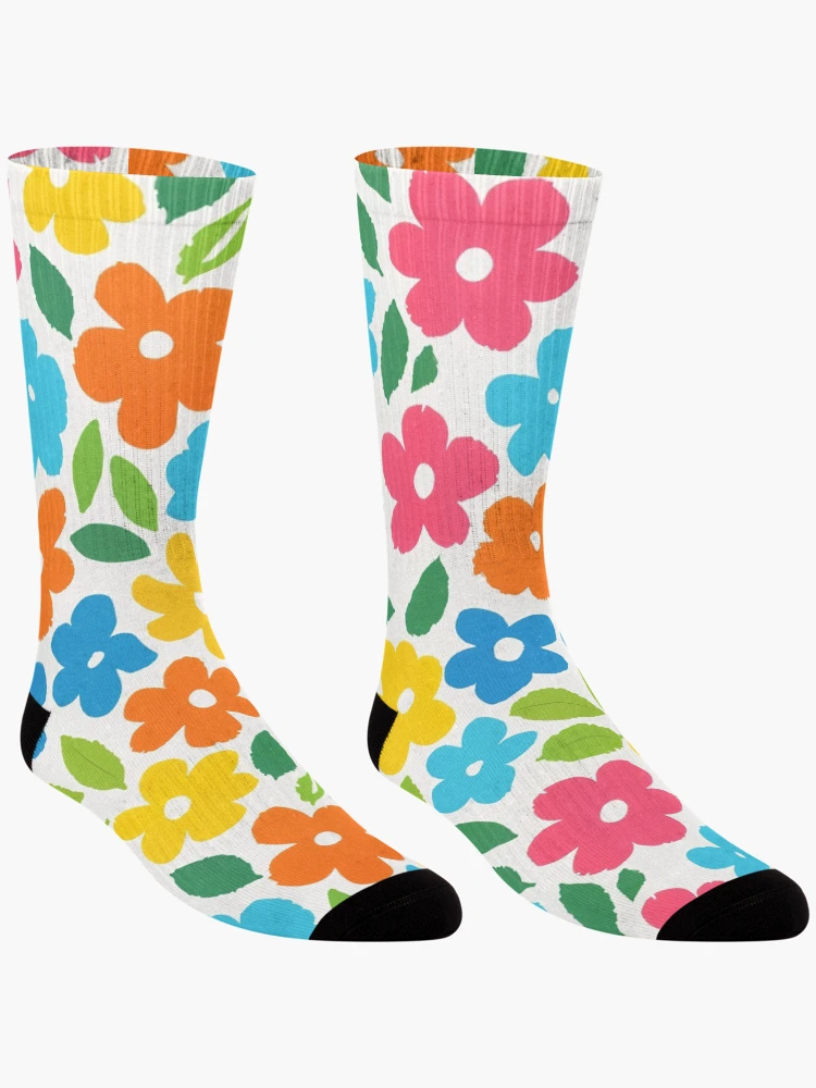 Thumbnail 3 of 5, Socks, Spring Time! designed and sold by MrsPinDesigns.