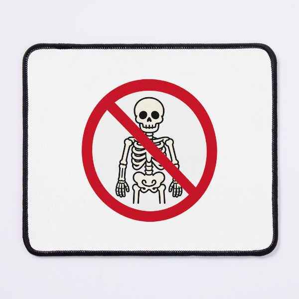 Item preview, No Skeleton Funny Anti Skeleton Halloween Design designed and sold by MonkiFlipp.