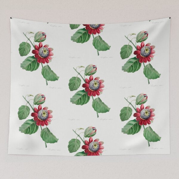 Item preview, Passionflower Flowers Vintage Botanical Illustration designed and sold by TheRetroArtRoom.