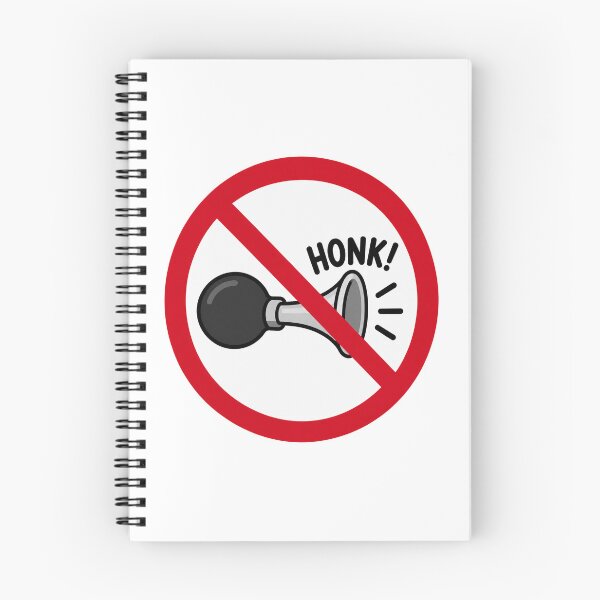 Item preview, No Honking Funny Anti Honk Car Horn Design designed and sold by MonkiFlipp.
