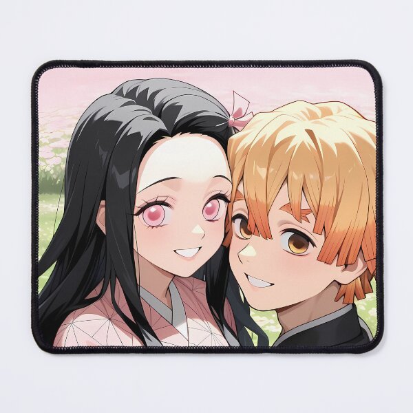 Item preview, Zenitsu Agatsuma Demon Slayer Soft Pastel Romance designed and sold by SubtextandSass.