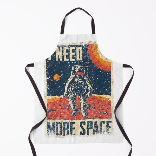 Item preview, Funny Quote Space Man Astronaut Retro I Need More Space T-Shirt designed and sold by SavsMerch.