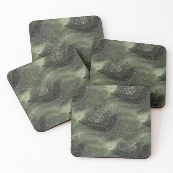 Item preview, Landscape Sandbox Abstract Pattern in Grass Green designed and sold by Artistestella.