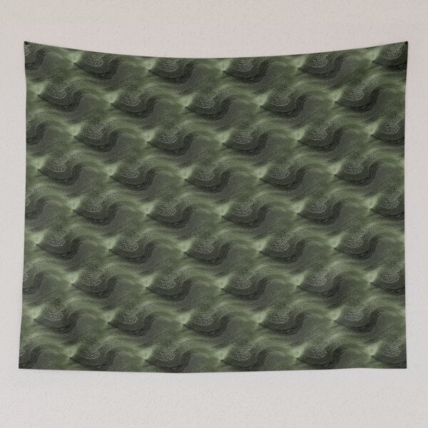 Item preview, Landscape Sandbox Abstract Pattern in Grass Green designed and sold by Artistestella.