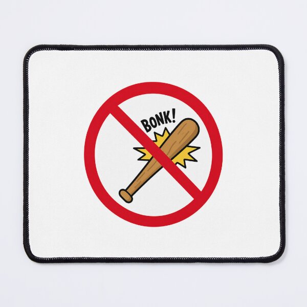 Item preview, No Bonk Funny Anti Bonk Meme Design designed and sold by MonkiFlipp.