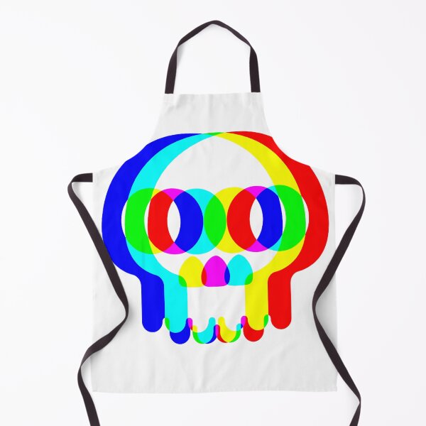 Item preview, Funny Skull Trippy Vaporwave Halloween Techno Rave EDM Party T-Shirt designed and sold by kevincuellar.