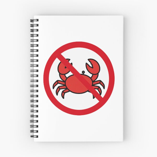 Item preview, No Crab Funny Anti Crab Beach Seafood Design designed and sold by MonkiFlipp.