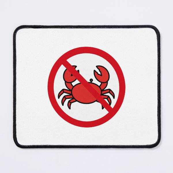 Item preview, No Crab Funny Anti Crab Beach Seafood Design designed and sold by MonkiFlipp.