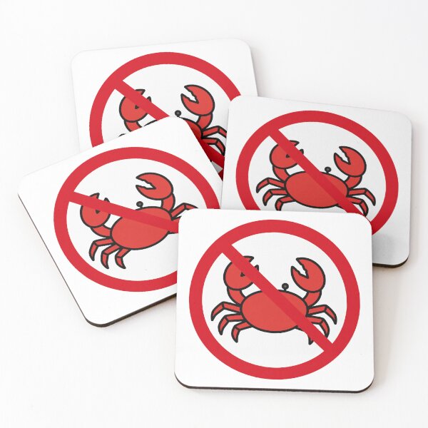 Item preview, No Crab Funny Anti Crab Beach Seafood Design designed and sold by MonkiFlipp.