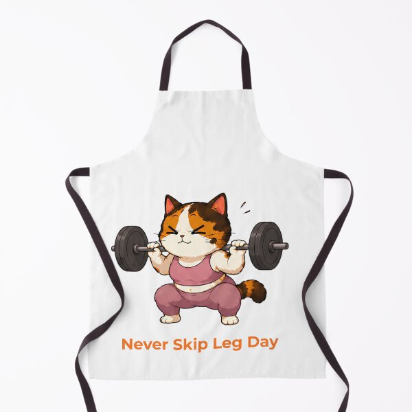Item preview, Cozy Cute Calico Cat gym - Leg day designed and sold by Lunexa-Lab.