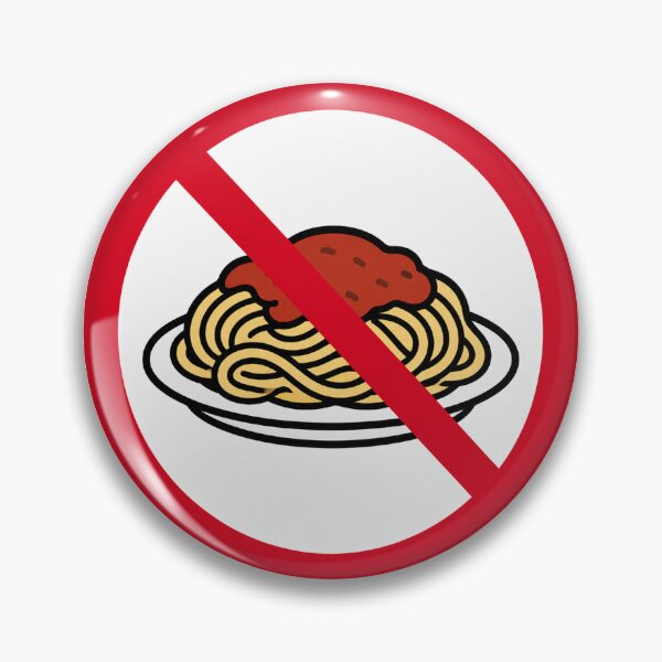 Item preview, No Spaghetti Funny Anti Pasta Italian Food Design designed and sold by MonkiFlipp.
