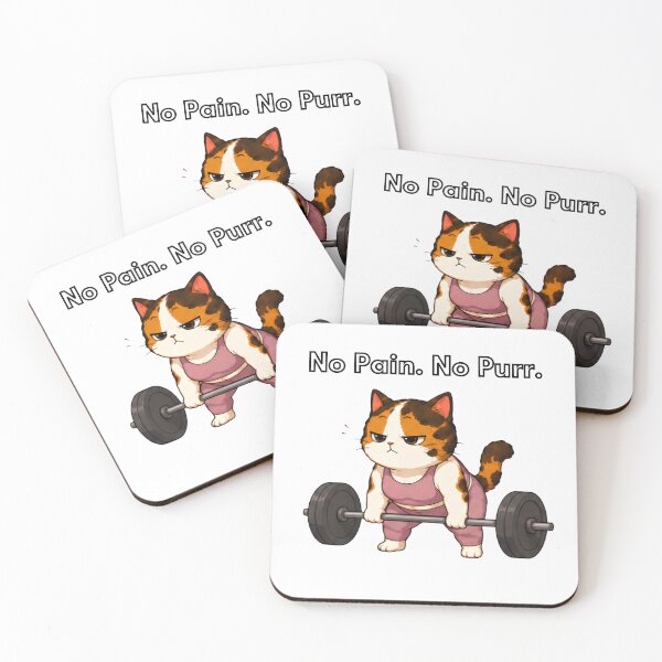 Item preview, Cozy Cute Calico Cat Gym No pain designed and sold by Lunexa-Lab.