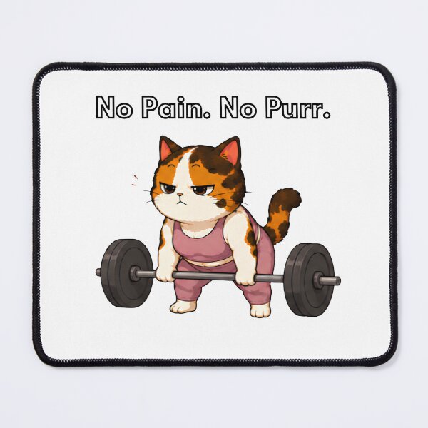 Item preview, Cozy Cute Calico Cat Gym No pain designed and sold by Lunexa-Lab.
