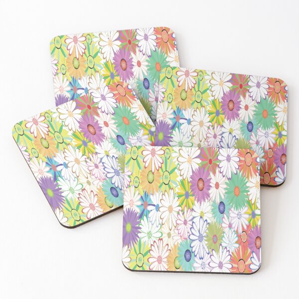 Item preview, Springtime Kaleidoscope: Vibrant Multi-Color Floral Garden designed and sold by LiveLearnCreate.
