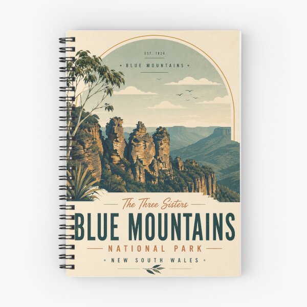 Item preview, Blue Mountains The Three Sisters Australia  designed and sold by PamLeeDesign.