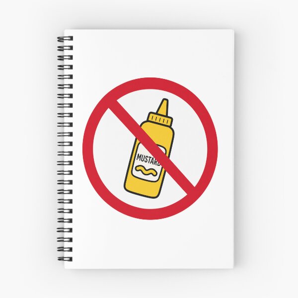 Item preview, No Mustard Funny Anti Condiment Food Lover Design designed and sold by MonkiFlipp.