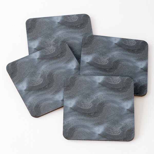 Item preview, Landscape Sandbox Abstract Pattern in Navy Blue designed and sold by Artistestella.