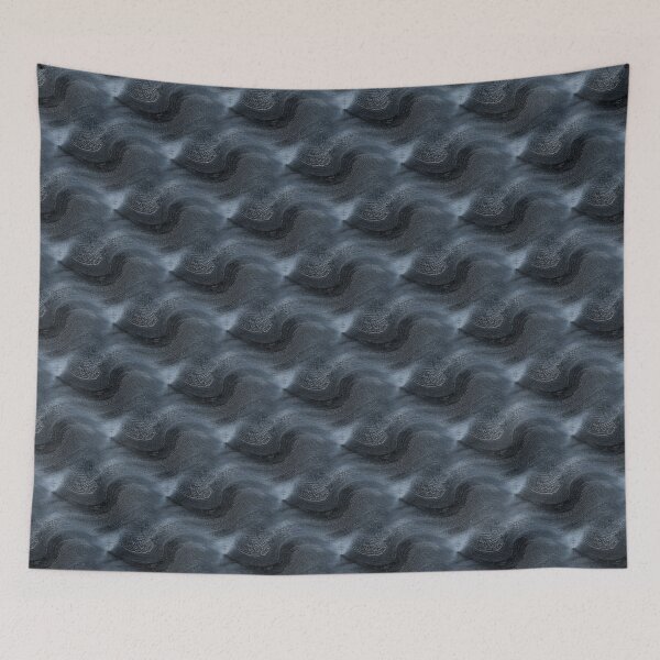 Item preview, Landscape Sandbox Abstract Pattern in Navy Blue designed and sold by Artistestella.