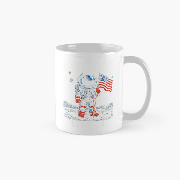 Item preview, Future Astronaut On The Moon Astronomy Outer Space USA Flag T-Shirt designed and sold by Aru Pxle.
