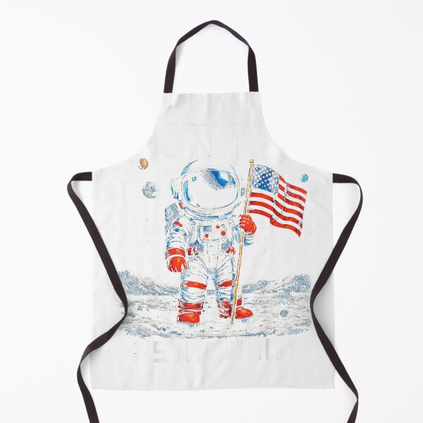 Item preview, Future Astronaut On The Moon Astronomy Outer Space USA Flag T-Shirt designed and sold by Aru Pxle.