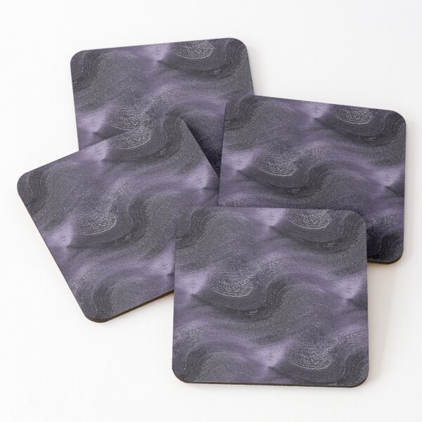 Item preview, Landscape Sandbox Abstract Pattern in Dark Purple designed and sold by Artistestella.