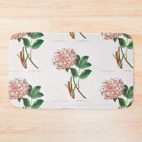 Item preview, Moutan Peony Flowers Vintage Botanical Illustration designed and sold by TheRetroArtRoom.