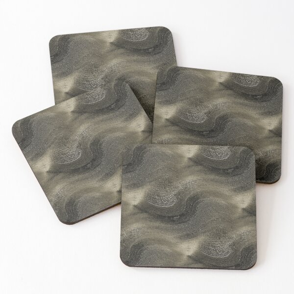 Item preview, Landscape Sandbox Abstract Pattern in Dark Brown designed and sold by Artistestella.