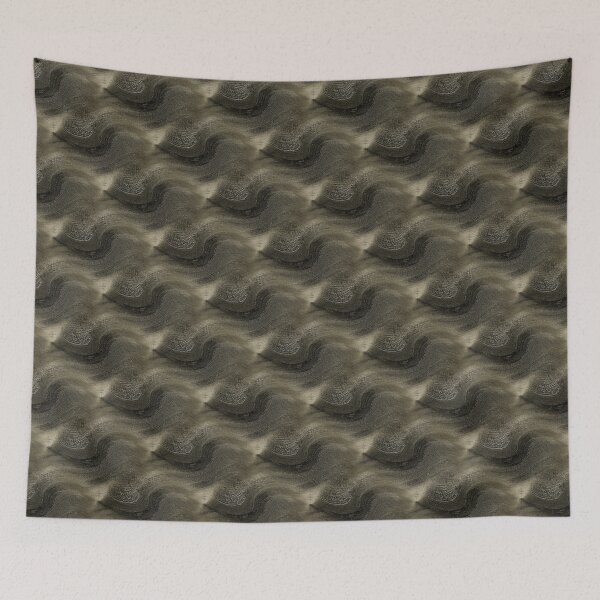 Item preview, Landscape Sandbox Abstract Pattern in Dark Brown designed and sold by Artistestella.