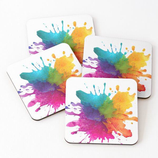 Item preview, Colour Splash - Vibrant Abstract Rainbow Art Design designed and sold by Krish685.