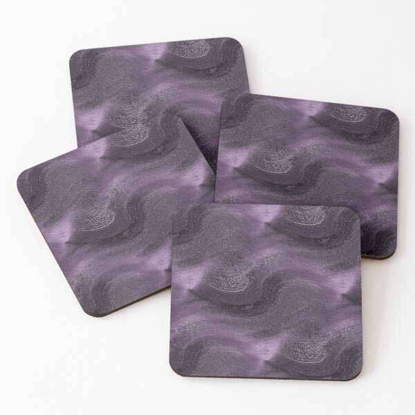Item preview, Landscape Sandbox Abstract Pattern in Dark Purple designed and sold by Artistestella.