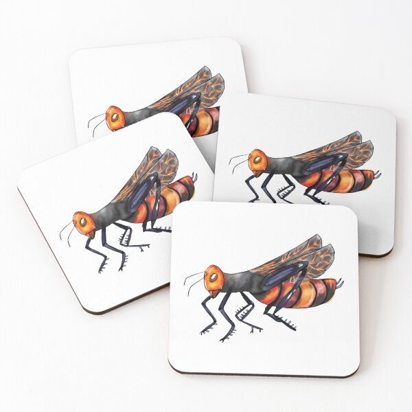 Item preview, Volcanic Grasshopper designed and sold by BugMoodArt.
