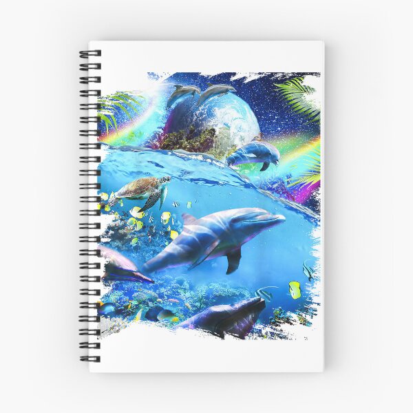 Item preview, Galaxy Dolphin - Dolphins in Space T-Shirt designed and sold by Cafe18.