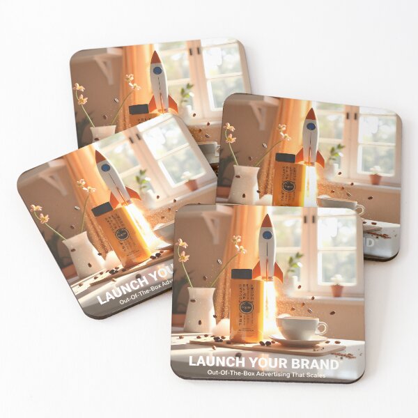 Item preview, Launch Your Brand 3D Lenticular Poster: Futuristic Out-Of-The-Box Advertising Agency Banner designed and sold by Creative-RE.