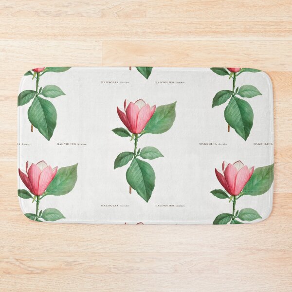 Item preview, Lily Magnolia Flowers Vintage Botanical Illustration designed and sold by TheRetroArtRoom.