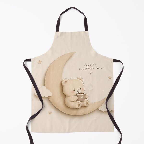 Item preview, Cute Teddy Bear Moon Nursery Illustration designed and sold by Siti Hoiriyah.