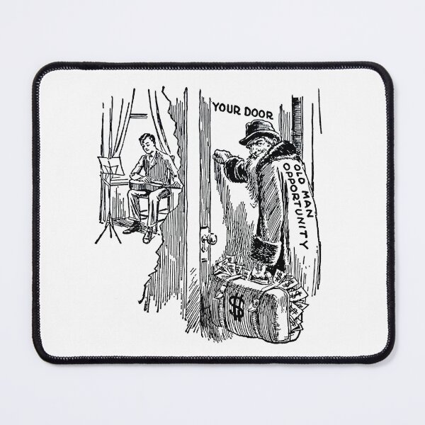 Item preview, Old Man Opportunity designed and sold by Steel Guitar Rags.