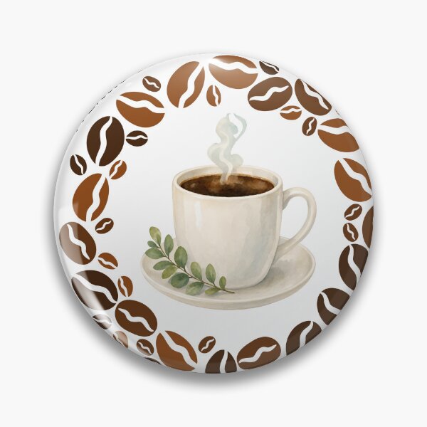 Item preview, A Little Coffee, A Lot Of Happiness - Cute Coffee Lover Quote Design designed and sold by Krish685.