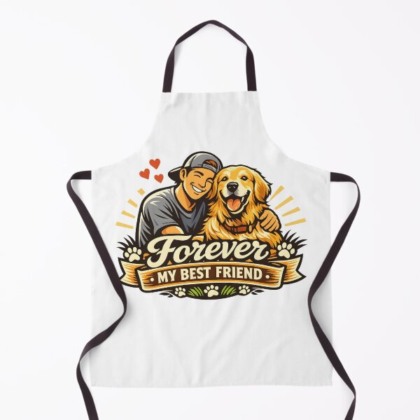 Item preview, Forever My Best Friend Golden Retriever Dog Dad Shirt designed and sold by Sahil Randhawa.