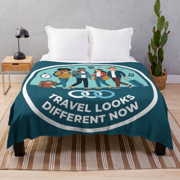 Item preview, Travel Looks Different Now Gen Z designed and sold by SplashTastic.