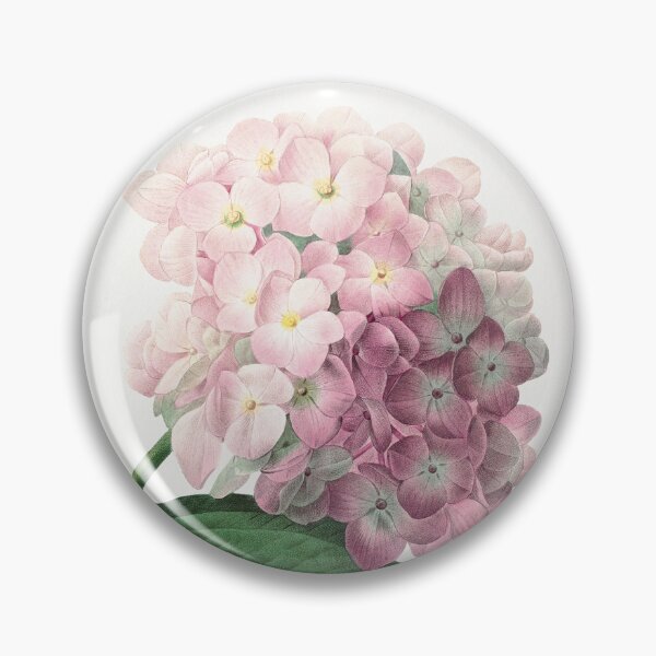 Item preview, Hydrangea Flowers Vintage Botanical Illustration designed and sold by TheRetroArtRoom.