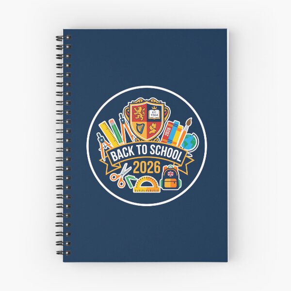 Item preview, Back To School 2026 Academic Crest designed and sold by SplashTastic.