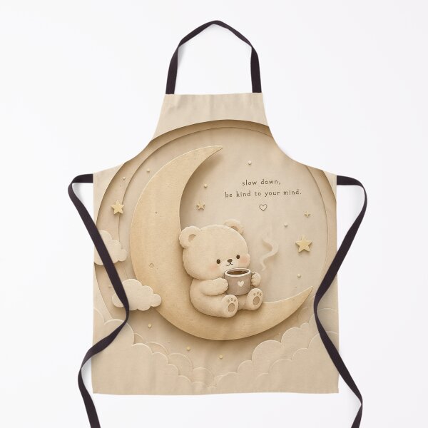 Item preview, Cute Teddy Bear Moon Nursery Illustration designed and sold by Siti Hoiriyah.